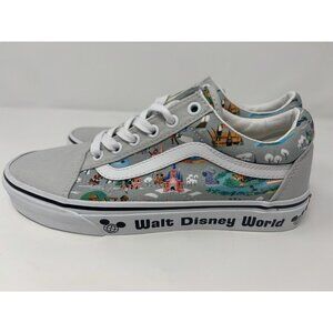 VANS Old Skool Disney 50th Walt Disney World Map Womens 7.5 Men's 6 Shoes New